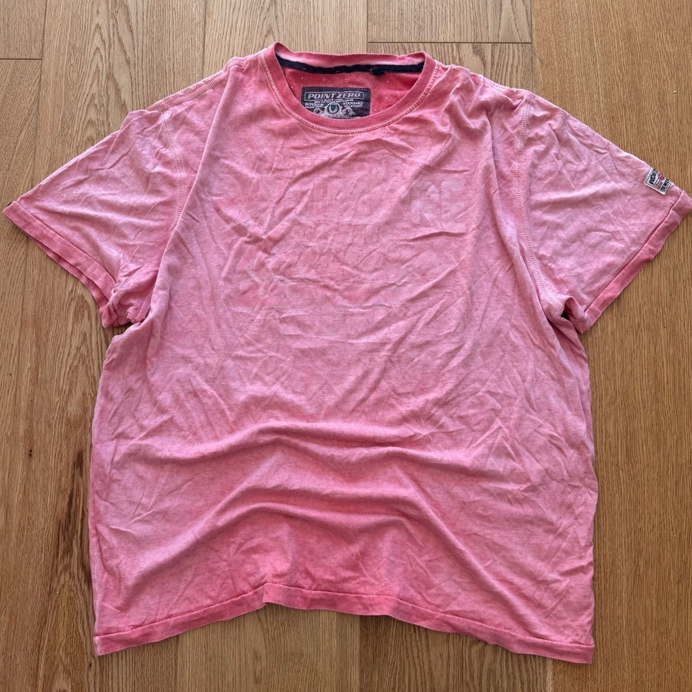 Pink Point Zero short sleeve Men's Shirt - L